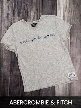 Abercrombie & Fitch Grey Short Sleeve Tee